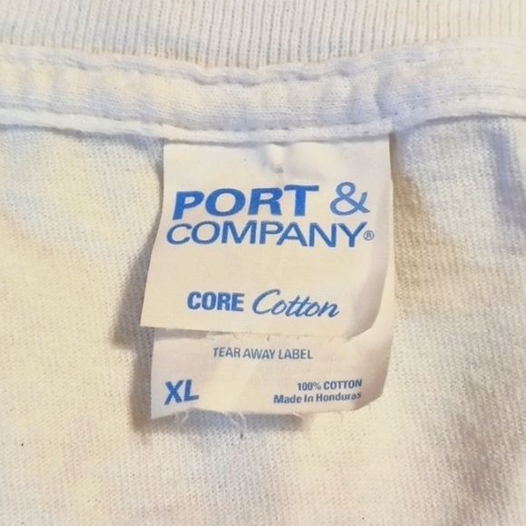 Port & COMPANY Core Cotton Built Ford Tough Tee - Picture 3 of 3